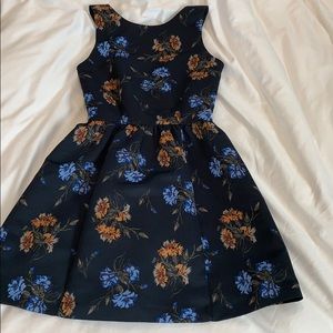 Navy blue Zara cocktail dress